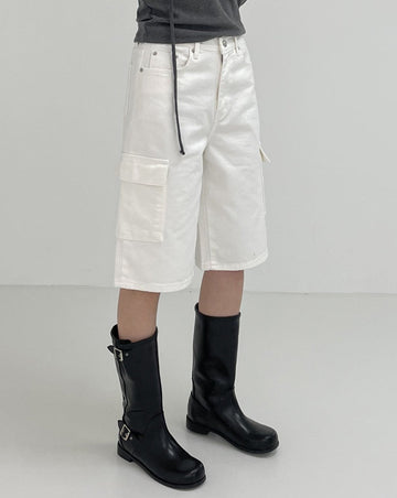 901 Cargo Bermuda Wide Pants